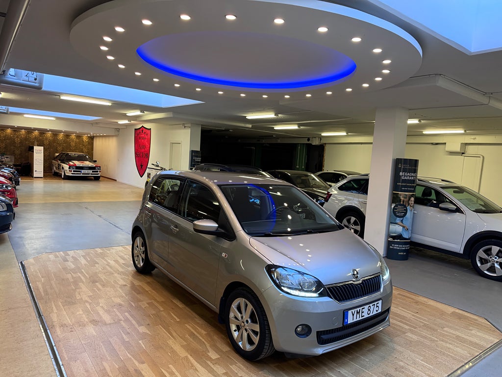 Skoda Citigo 5-dörrar 1.0 MPI Plus Euro 6 nyservad, nybesiktigad ua