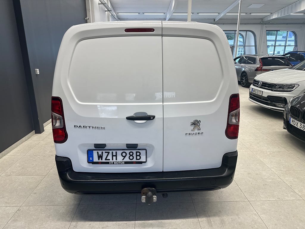 Peugeot Partner Utökad Last 1.5 BlueHDi 100/Drag/Inredning/P-Värmare