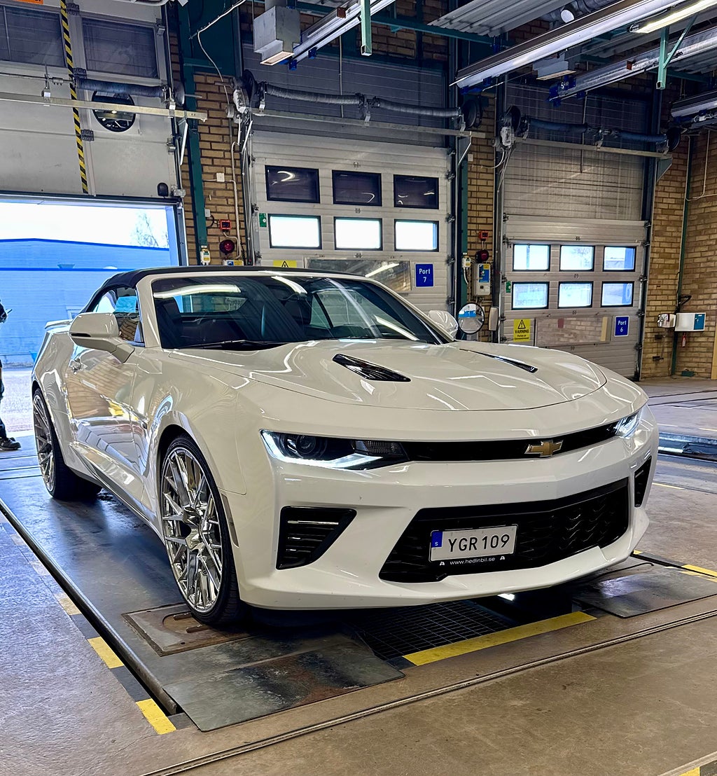 Chevrolet Camaro SS CAB Hydra-Matic Euro 6 Svensksåld 940 Mil 1ÄGARE