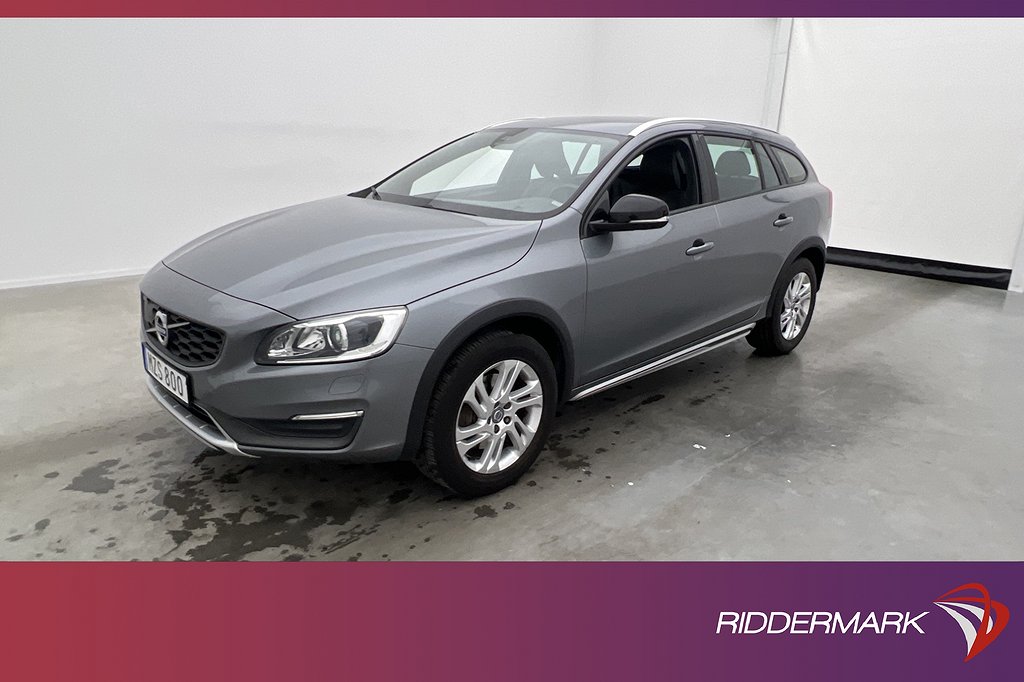 Volvo V60 Cross Country D4 Summum VOC Värmare Skinn Drag