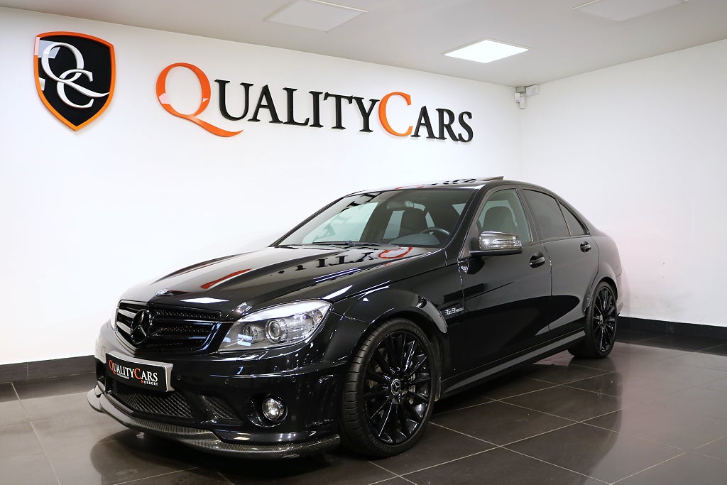 Mercedes-Benz C63 AMG Taklucka / Navi / H&K-ljud / Sv-såld