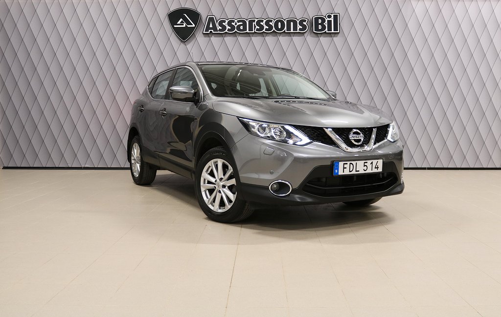 Nissan Qashqai 1.2 DIG-T XTRONIC-CVT Navi B-kamera En Ägare