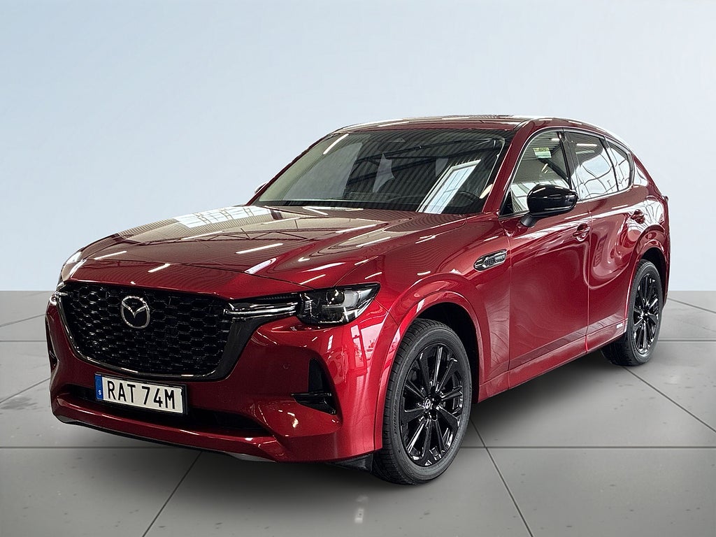 Mazda CX-60 PHEV HOMURA S&Vhjul/360Kam/BOSE/Elstolar/Nybilsgar/MOMS