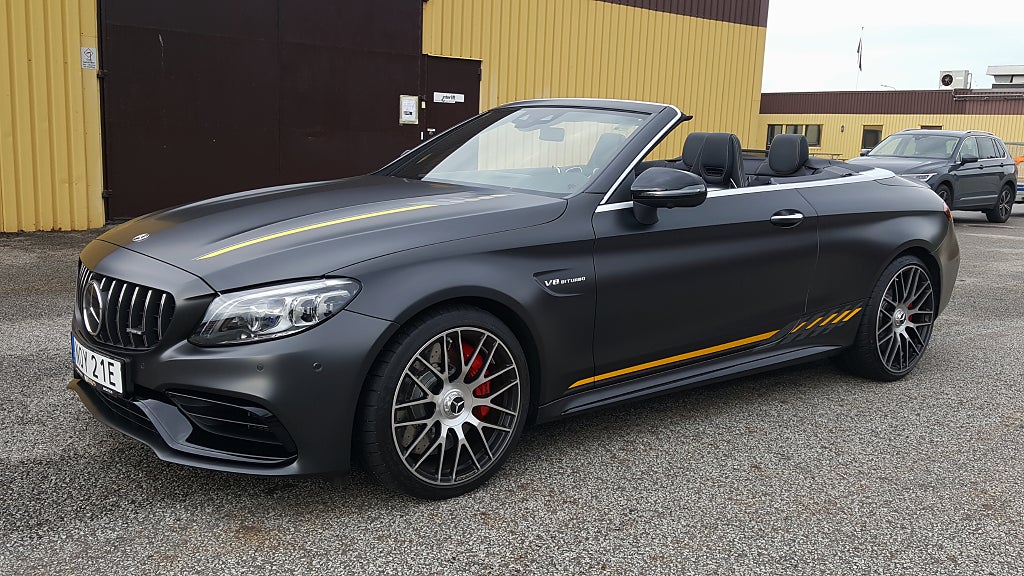 Mercedes-Benz C63 S AMG C 63 S Cab 510hk Final Edition Svensksåld