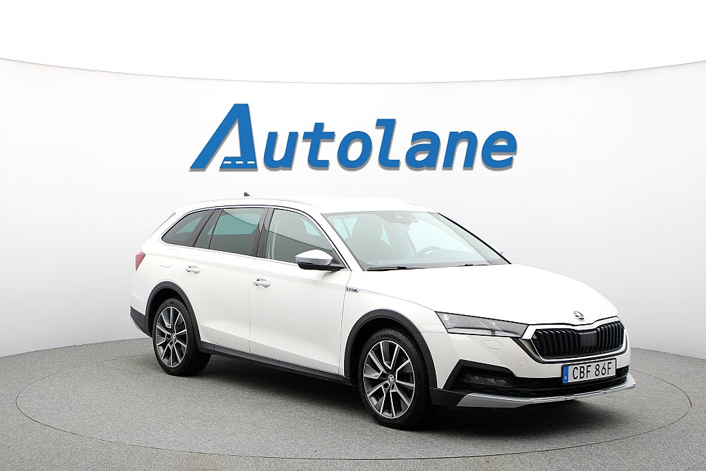 Skoda Octavia Scout 2.0 TDI 4x4 B-Kamera, Drag, Adapriv, Värmare, 200h