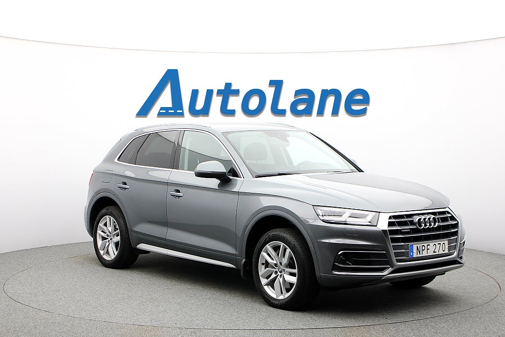 Audi Q5 40 TDI quattro S Tronic,Cockpit,Drag,Navi,Värmare 190hk