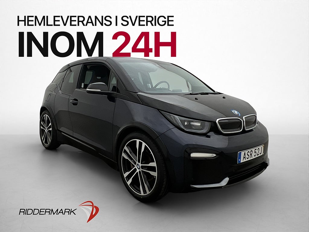 BMW i3 120 Ah 183hk Advanced Navi Kamera P-sensor