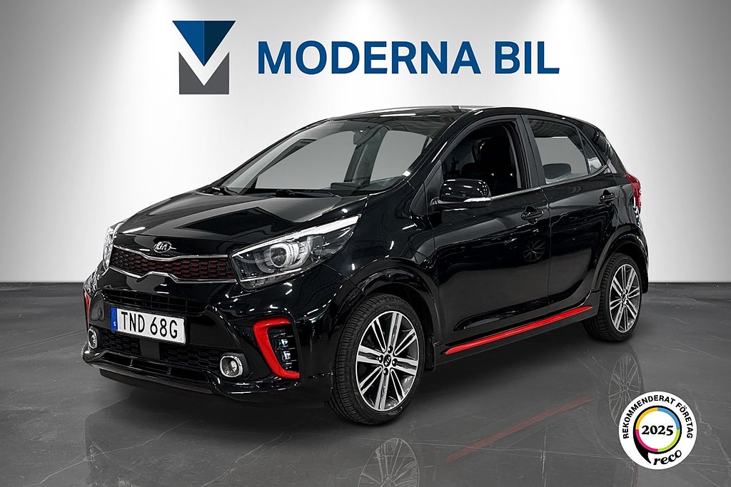 Kia Picanto 1.0 T-GDI 100hk GT-Line Skinn Kamera CarPlay 