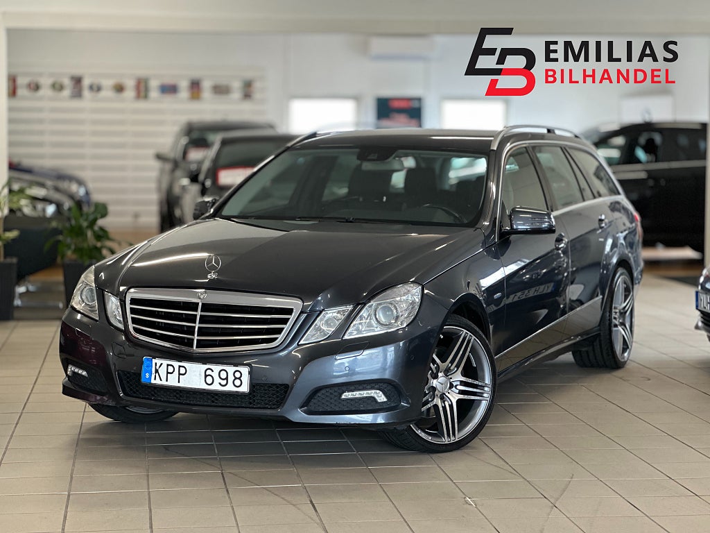 Mercedes-Benz E 250 T BlueEFFICIENCY 5G-Tronic Avantgarde Drag 204hk