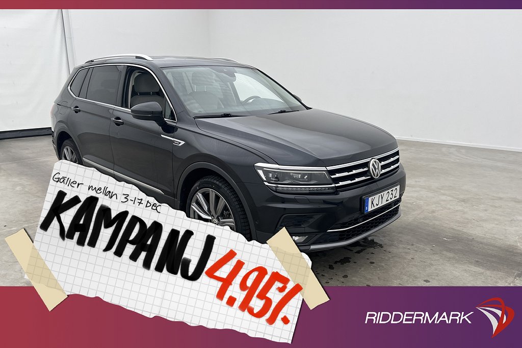 Volkswagen Tiguan Allspace 4M GT 7-sits Cockpit 4,95% Ränta