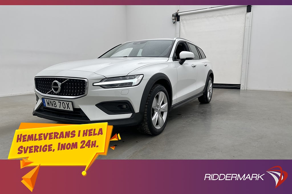 Volvo V60 Cross Country B4 AWD 197hk Kamera H/K VOC Värmare