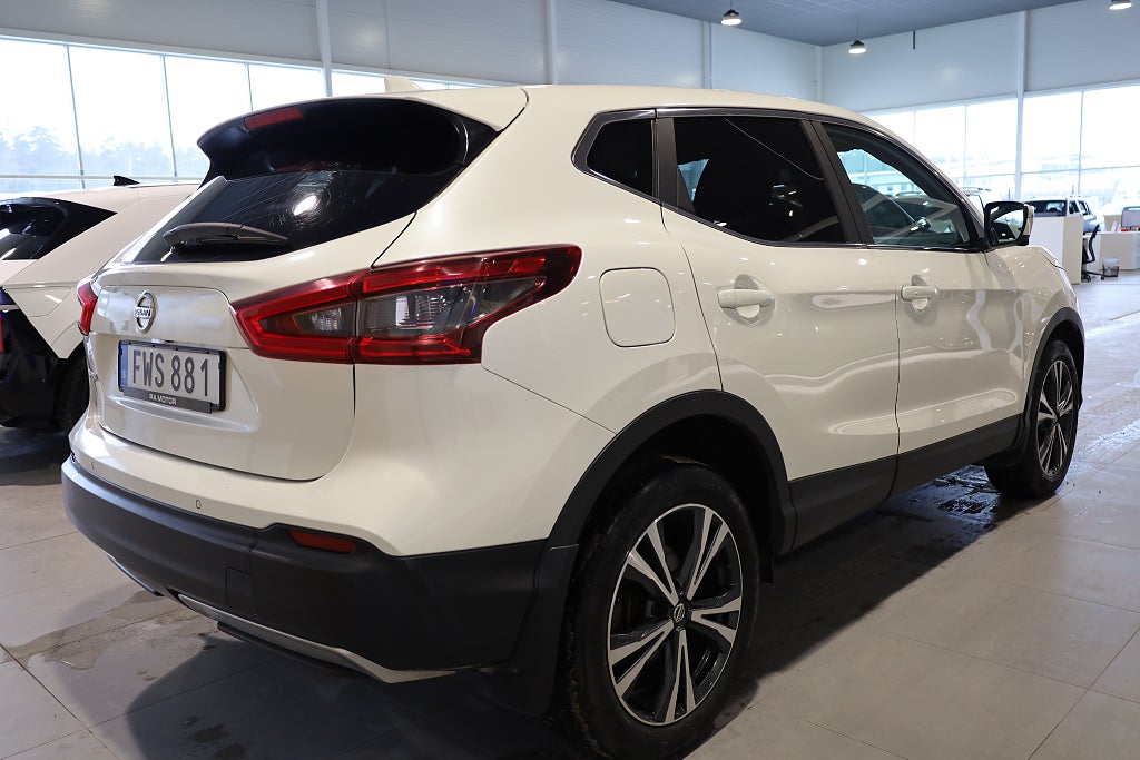 Nissan Qashqai 1,3 DIG-T 160hk N-CONNECTA Aut 360° Navi P-sensorer 2019