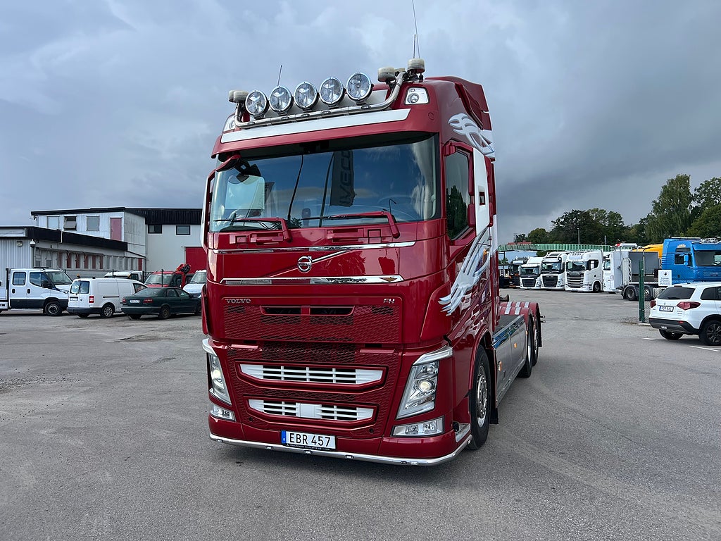 Volvo FH13 500 6x2*4 Lastväxlare, Krandubbar, Euro 6