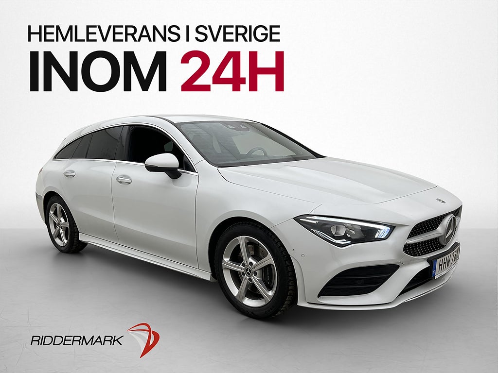 Mercedes-Benz CLA 200 SB AMG Dragkrok Kamera Burmester Wide