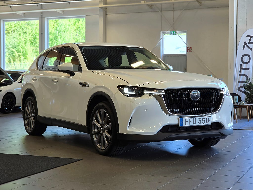 Mazda CX-60 PHEV AWD 327 hk Exclusive-line / Drag / Backkamera /