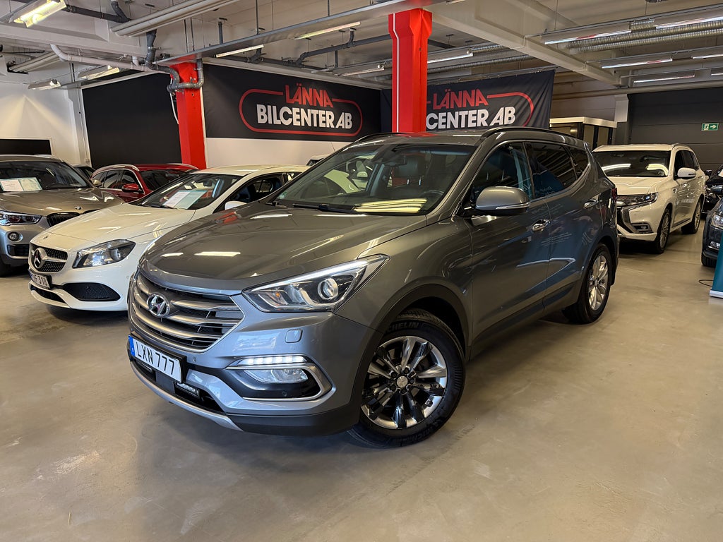 Hyundai Santa Fe 2.2 CRDi 4WD Aut Drag Navi Backkamera Skinn PDC SoV