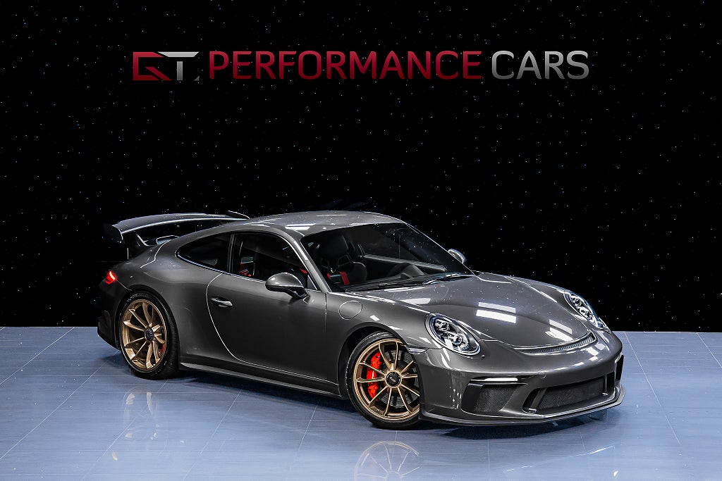 Porsche 911 991.2 GT3 PDK SvSåld Skalstolar Clubsport Kolfiber BOSE