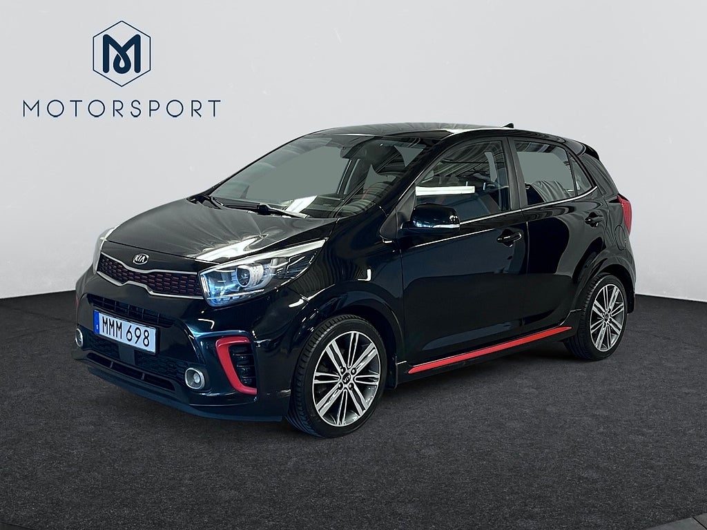 Kia Picanto 1.0 T-GDI GT-Line Backkamera Helskinn Bluetooth 1 ägare