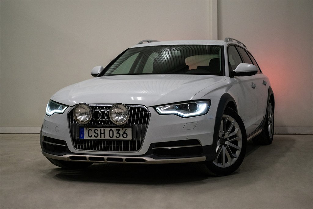 Audi A6 allroad 3.0 TDI Q BOSE Luftfjädr B-kamera 204hk