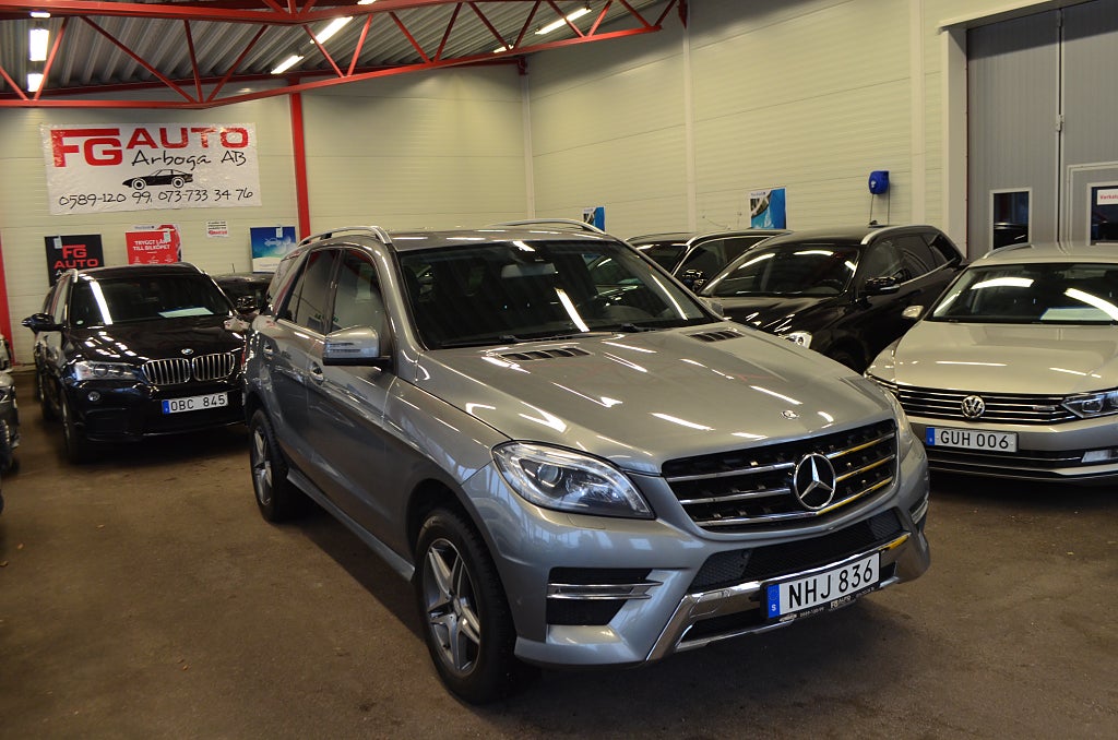 Mercedes-Benz ML 350 4MATIC AMG Line 258 hk D-Värmare Euro 6