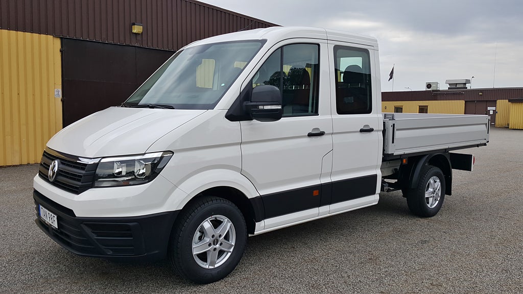 Volkswagen crafter 2.0 TDI 4Motion 4X4 Dubbelhytt 7sits Chassi Flak 2,7m