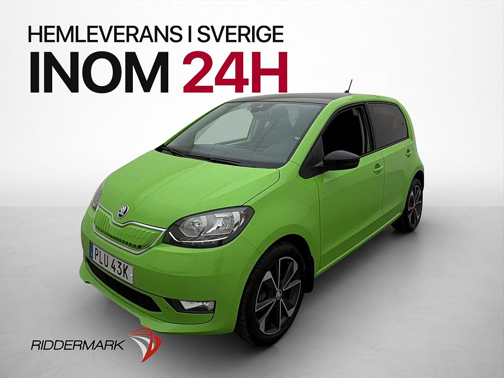 Skoda Citigo 36.8 kWh 83hk Sensorer Farthållare Bluetooth