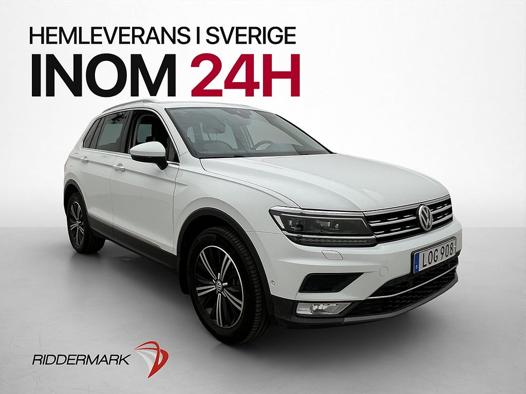Volkswagen Tiguan 2.0 TDI 4M GT Cockpit Värmare Kamera Drag