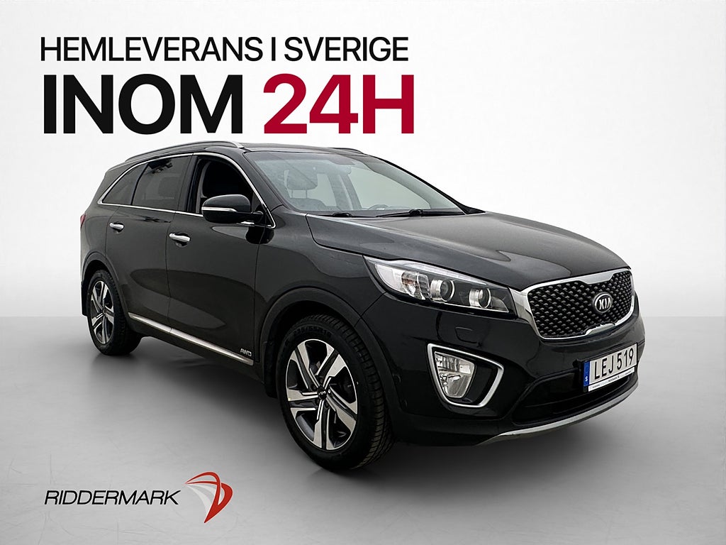 Kia Sorento CRDi AWD 200hk Business 7-Sits Kamera Skinn Navi