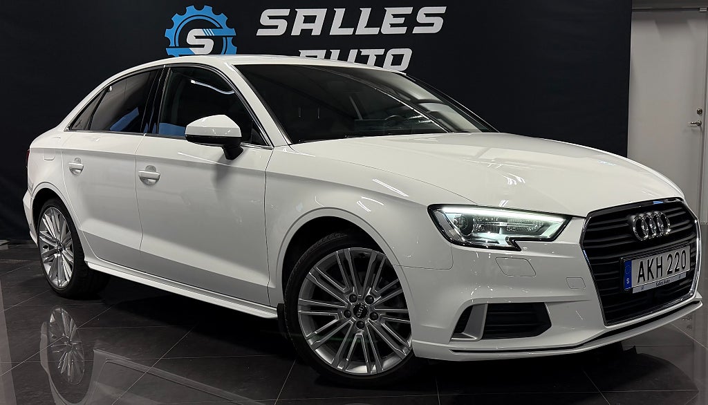 Audi A3 Sedan 1.5 TFSI COD S Tronic,nybes,SoV,Räntekampanj