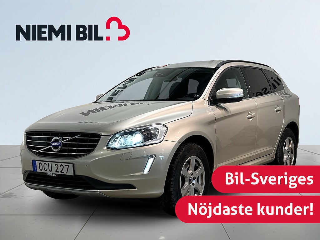 Volvo XC60 D4 AWD Classic Drag Rattvärme GPS Dvärm Elbaklucka SoV