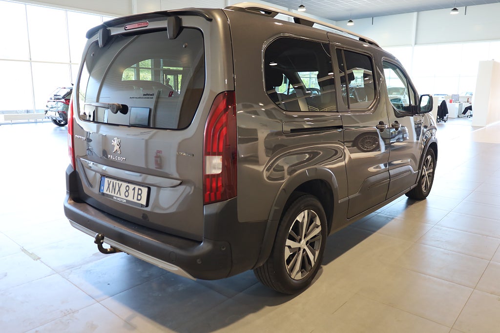 Peugeot Rifter 1.2 130hk e-THP AUT GT-Line |Drag|CarPlay|Kamera|PDC| 2019