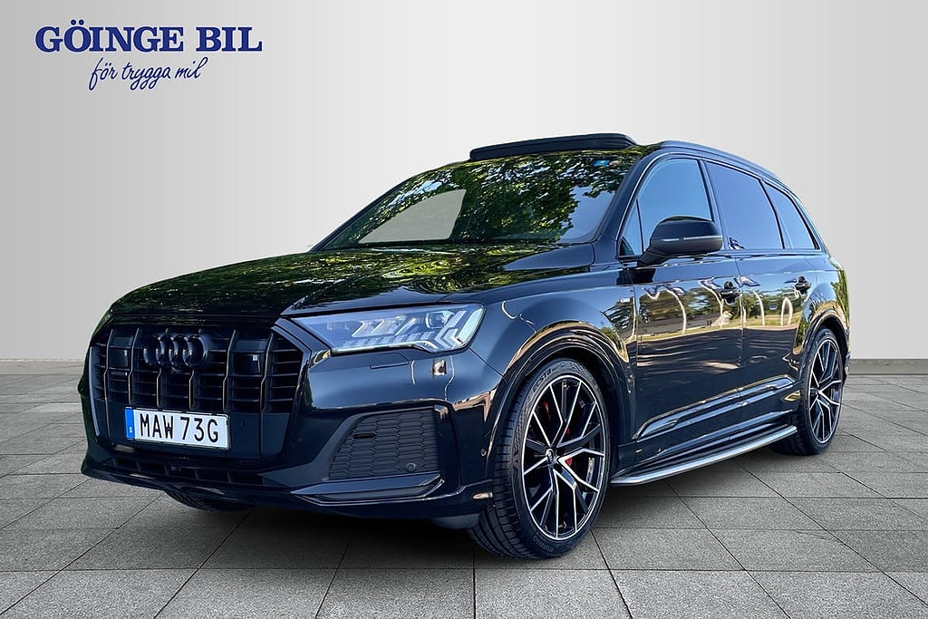 Audi Q7 S-Line 50 TDI Competion Plus/Dragkrok/B&O ljud/Pa...
