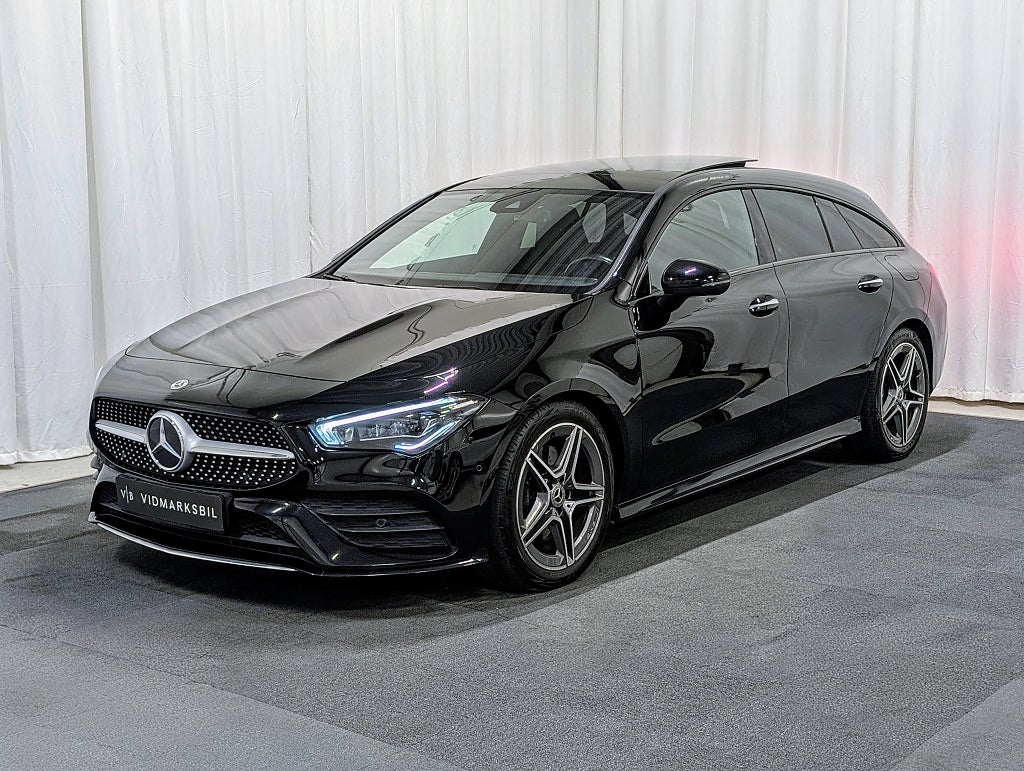 Mercedes-Benz CLA 200 SB 7G-T AMG Line Eu6|Pano|Drag|Widescreen|B-kam|GPS