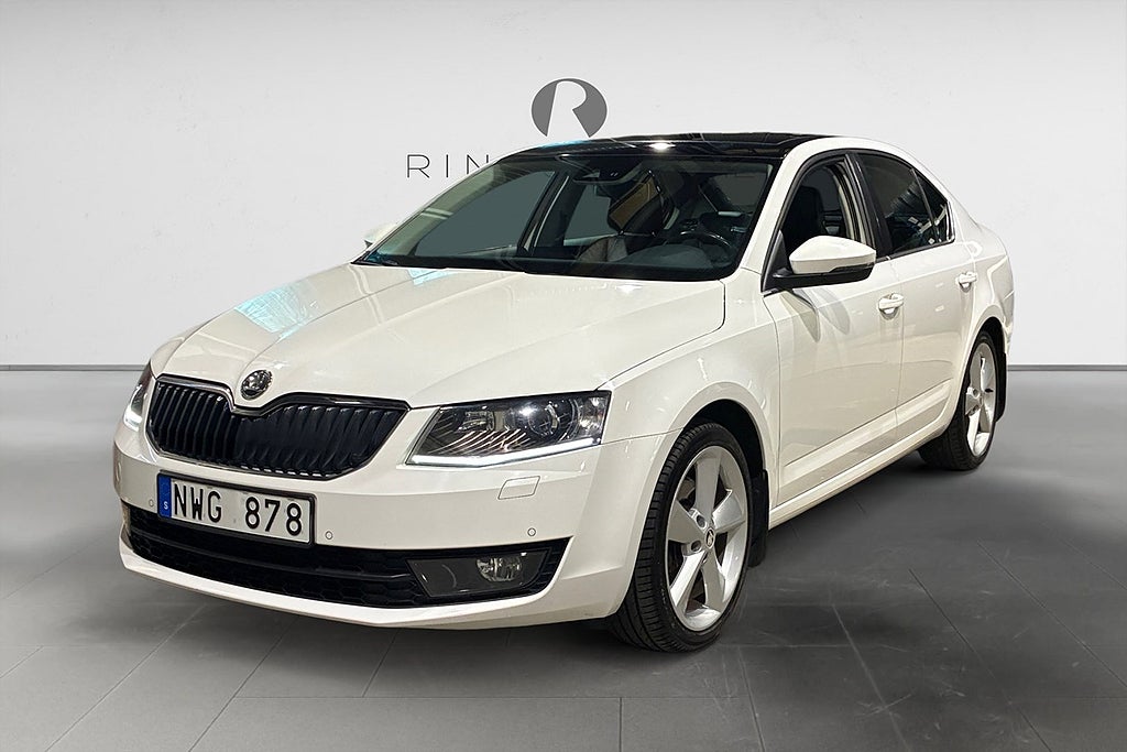 Skoda Octavia 1.8 TSI 180 HK DSG ELEGANCE DRAG NAVI M&K SKINN 18"