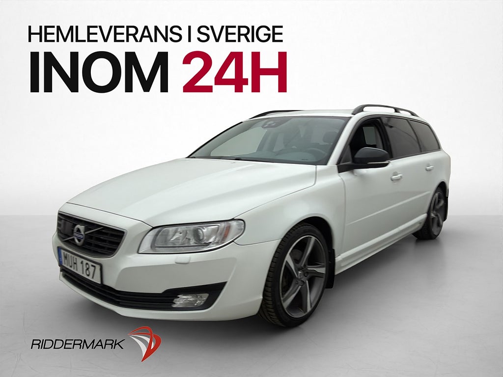Volvo V70 D4 181hk Classic Dynamic Sport Skinn Värm Drag