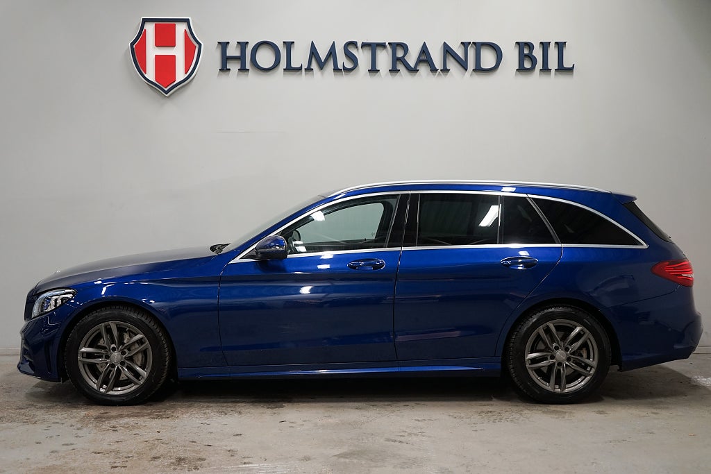 Mercedes-Benz C 220 T d 194hk AMG Cockpit Drag Kamera Läder Ambient 