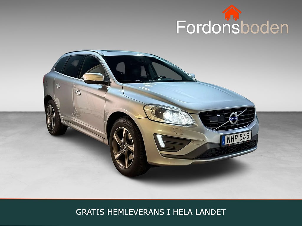 Volvo XC60 D4 AWD Polestar R-Design Pano Navi Drag 220hk