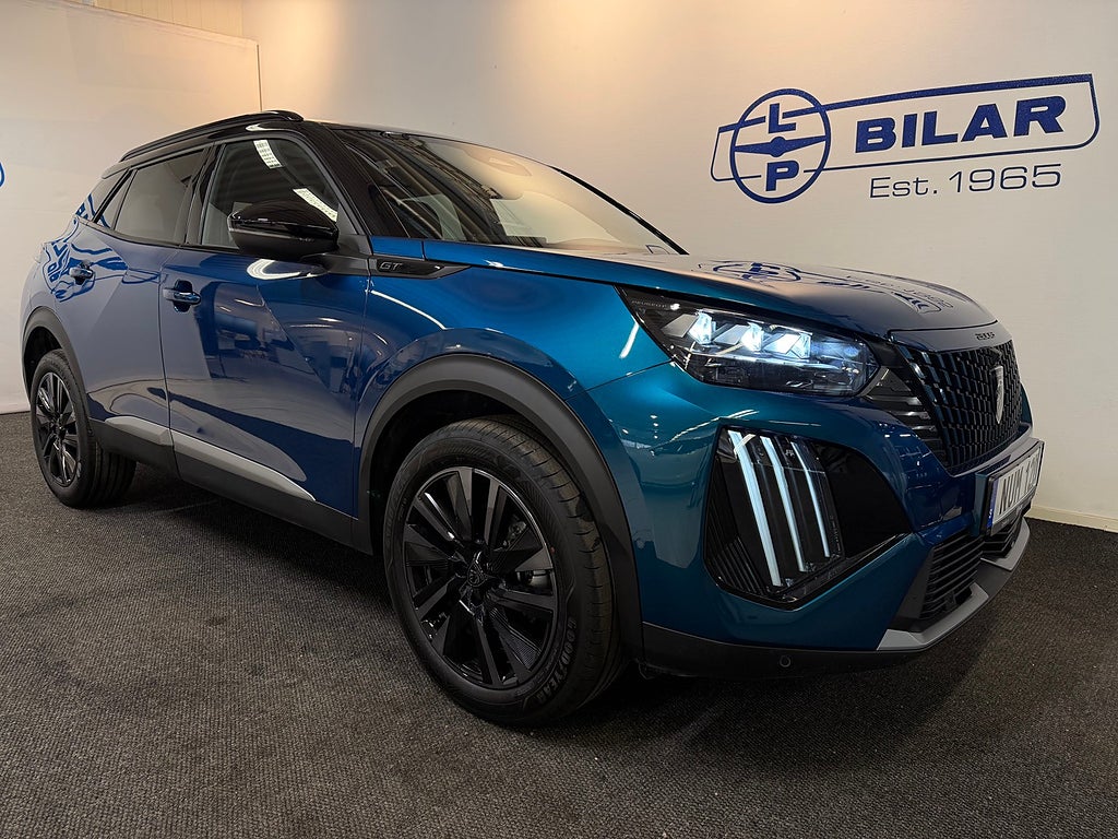 Peugeot 2008 Hybrid 1.2 145hk GT | Vinterhjul | GPS | Kamera | DEMO