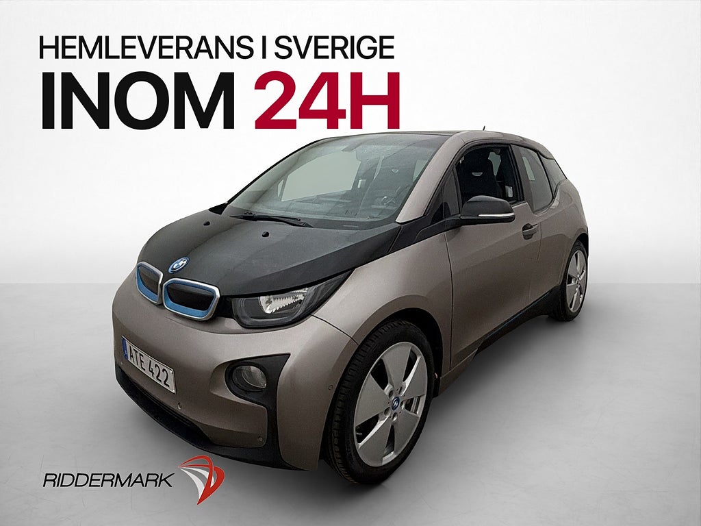 BMW i3 60 Ah REX Advanced Kamera Navi Pano Läder Sensorer