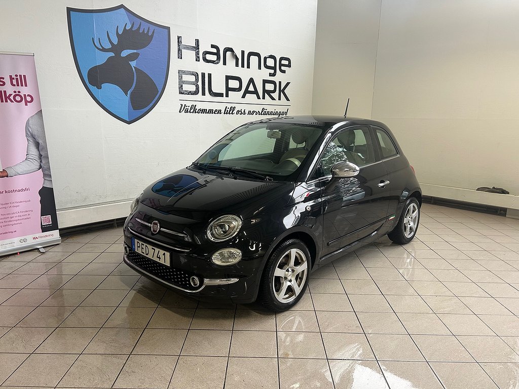 Fiat 500 1.2 8V Lounge /SUPERDEAL 4,95%/AUTO/NYBYTT KAMREM/ Euro 6