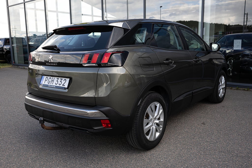 Peugeot 3008 1.6 BlueHDi 120 hk 3.426 mil Dragkrok B-kamera Värmare