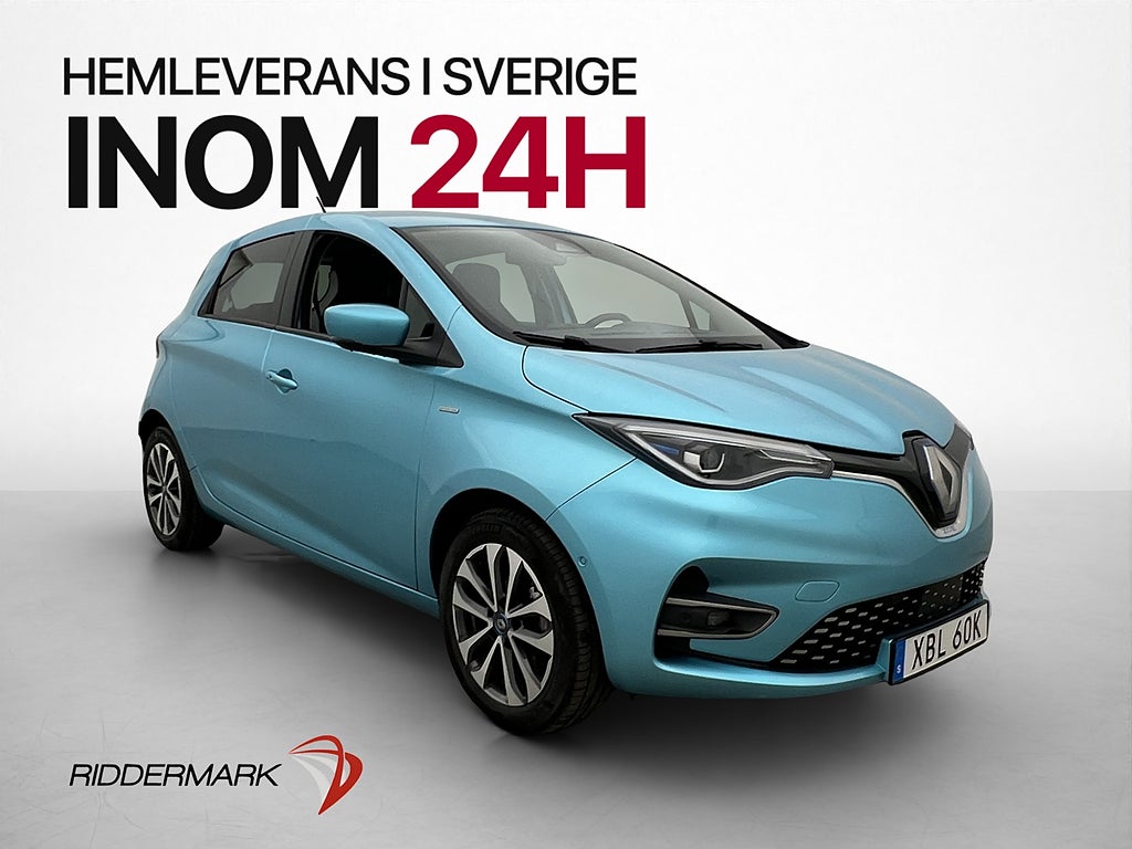 Renault Zoe R135 52 kWh Edition Friköpt BOSE Kamera Skinn