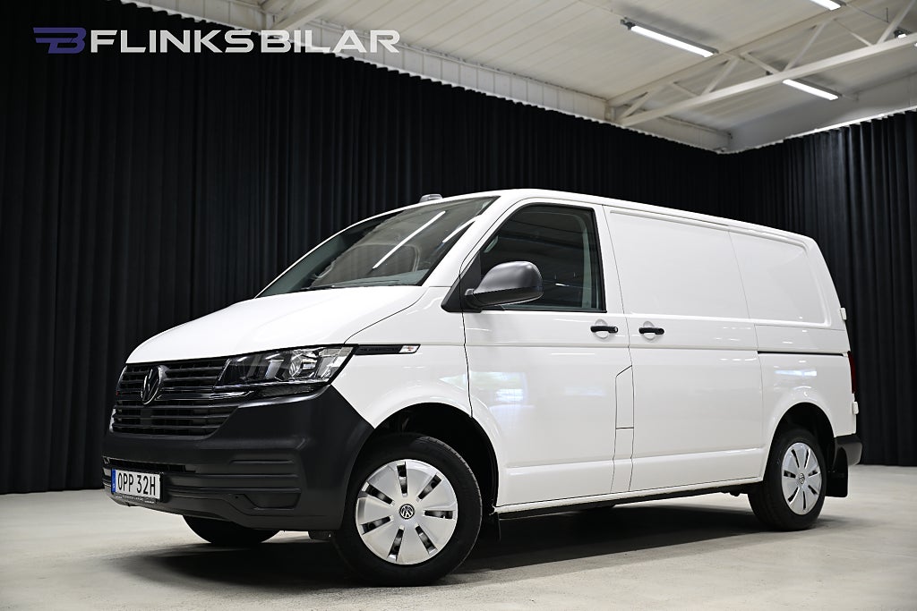 Volkswagen Transporter 4Motion DSG 150HK Drag|Värmare|Dubbeldörr|Uppvärmt-skåp