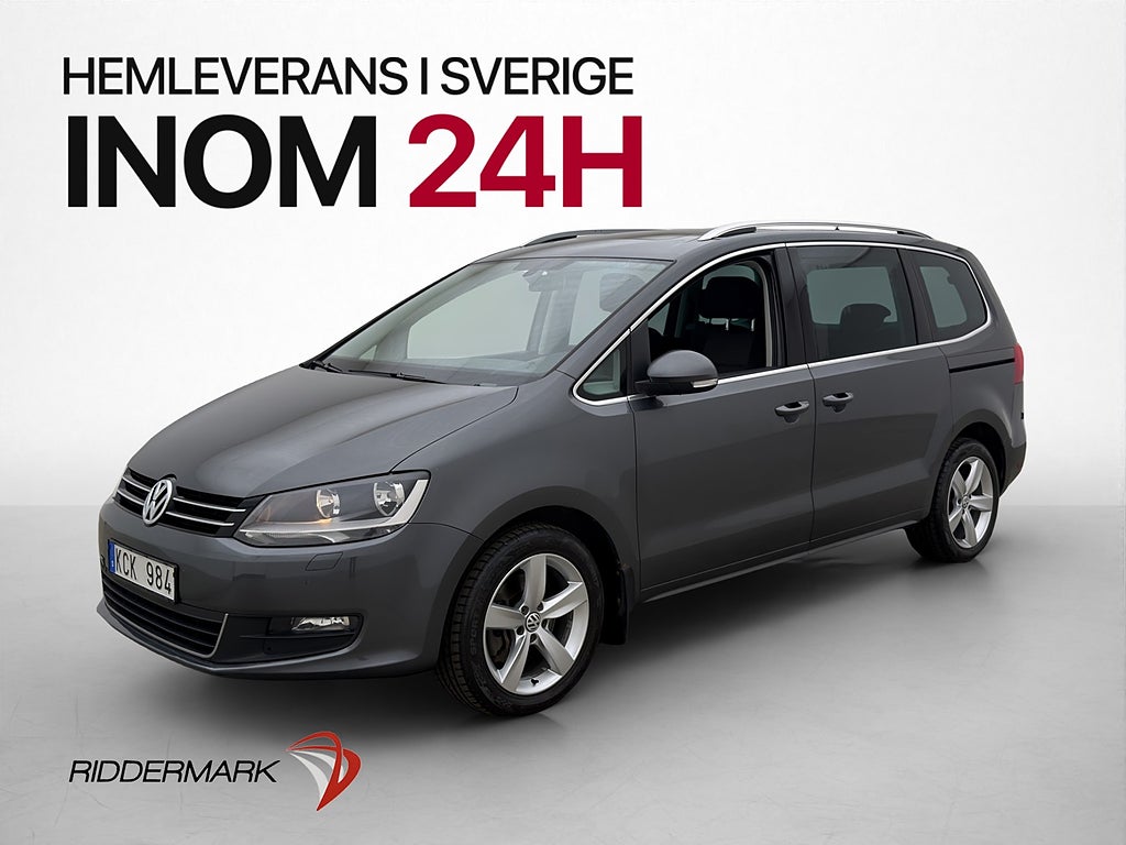 Volkswagen Sharan TDI 140hk Masters 7-Sits Pano Värmare Drag