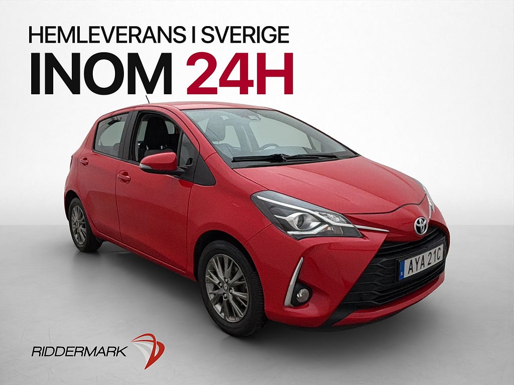 Toyota Yaris 1.5 VVT Active Värm Kamera Bluetooth 0,49 l/Mil