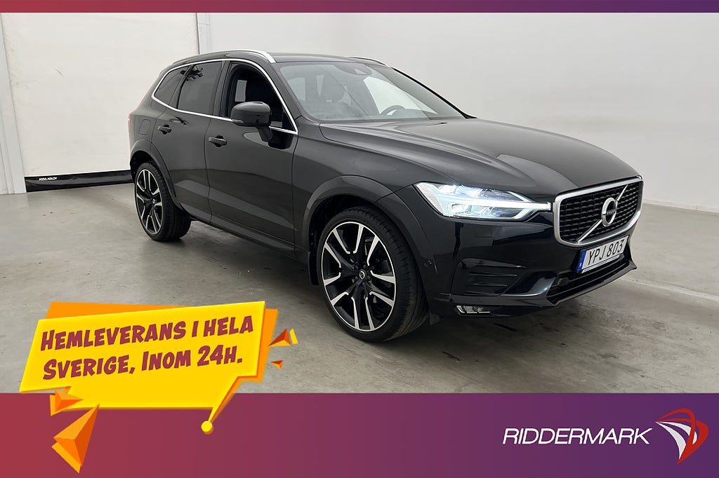 Volvo XC60 D5 AWD R-Design VOC Värm Pano Drag Kamera BLIS