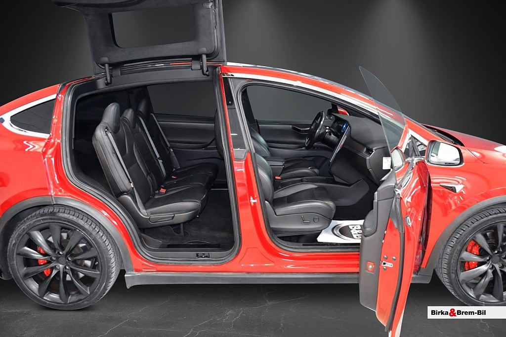 Tesla Model X P100D, 611hp, 2018