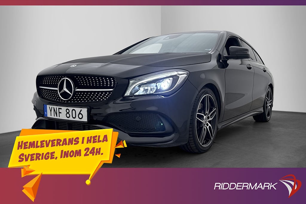 Mercedes-Benz CLA 220 d 4Matic SB 177hk AMG Pano Kamera