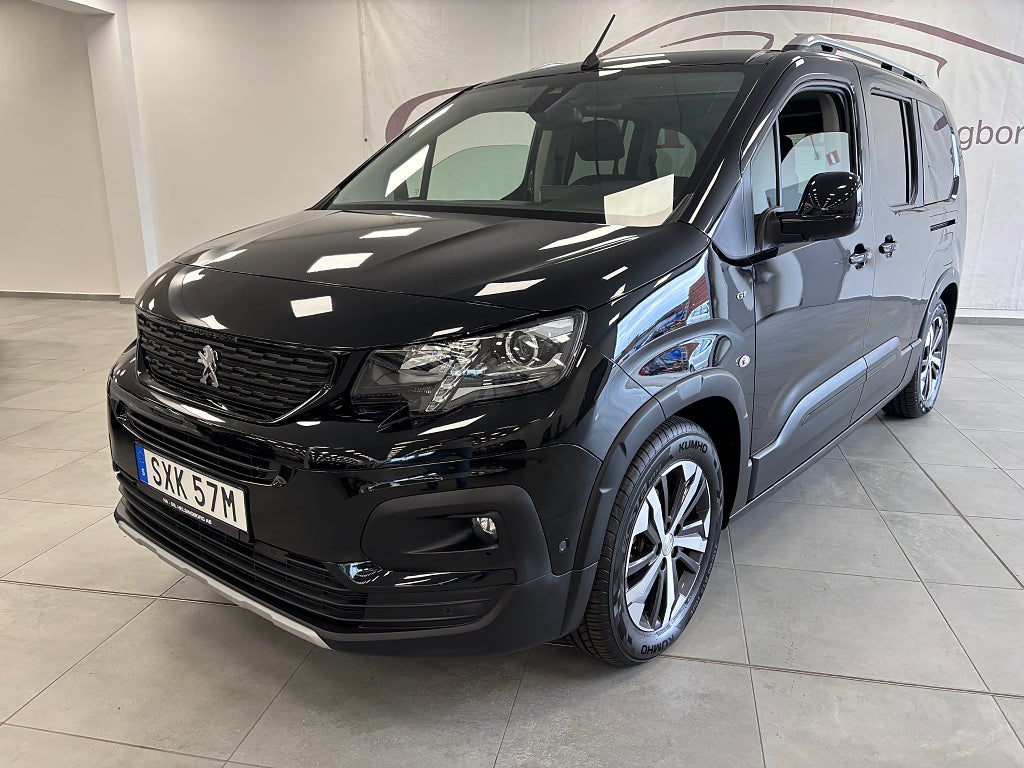 Peugeot Rifter e-, 136hk GT, GT-Line