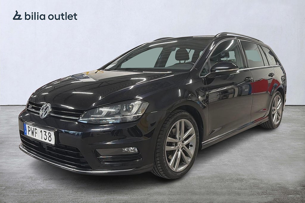 Volkswagen Golf Sportscombi 1.4 TSI R-Line B-kam Värmare Drag Carplay